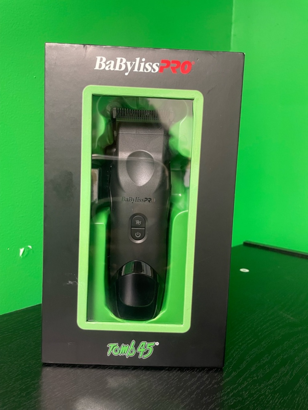 BaBylissPRO Tomb 45 Cordless Clipper - Black